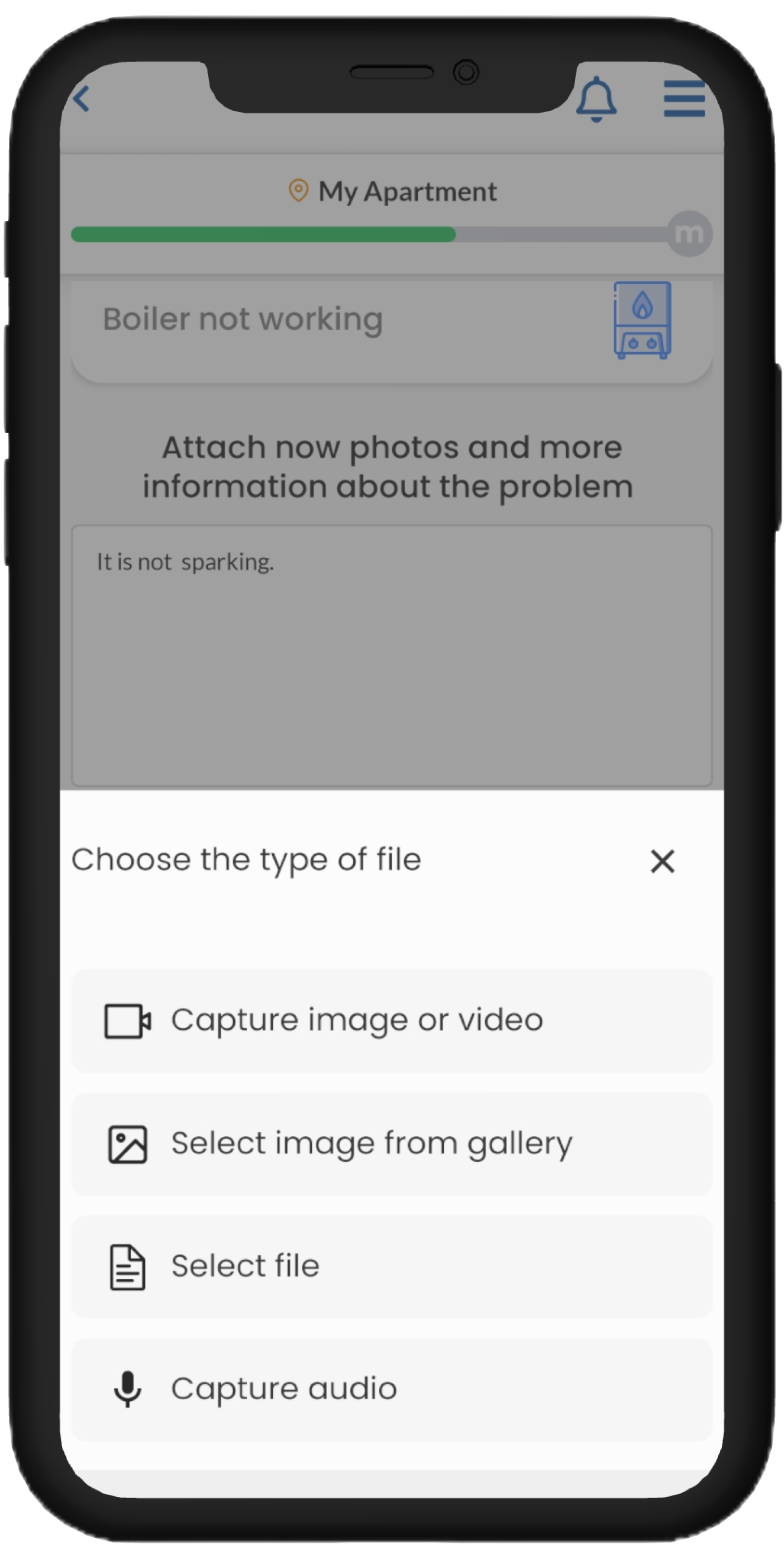 Descreve a ocorrência